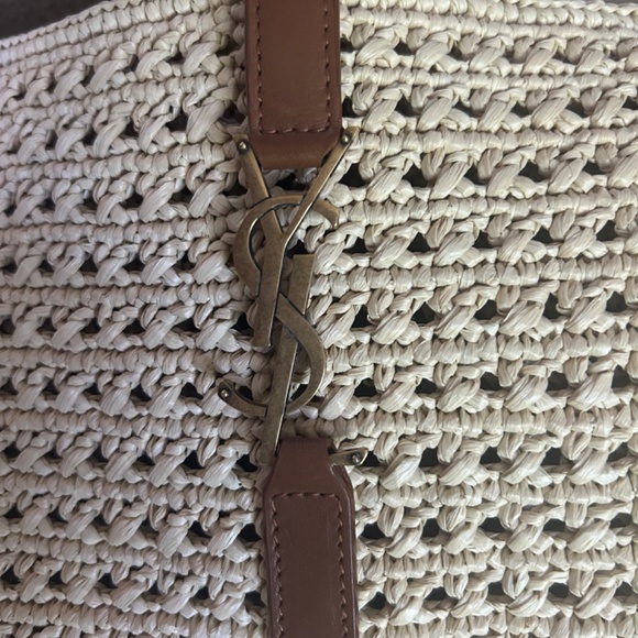YSL LE 5 A 7 IN RAFFIA CROCHET !!! SOLD !!! - Picture 6 of 10
